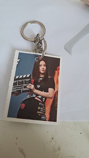 Jisoo fotokart anahtarlık