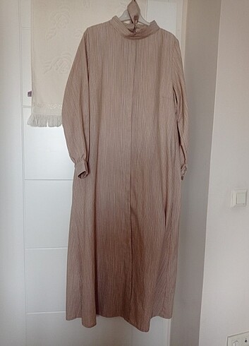 l Beden camel Renk Tunik Elbise