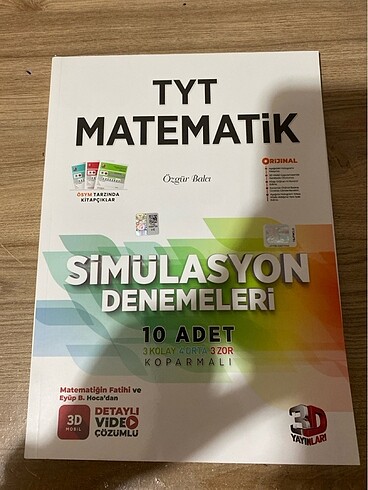 3D Tyt matematik denemeleri