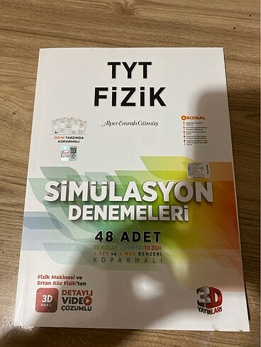 3D Tyt fizik denemesi