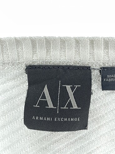 universal Beden beyaz Renk Armani Exchange Kazak / Triko %70 İndirimli.