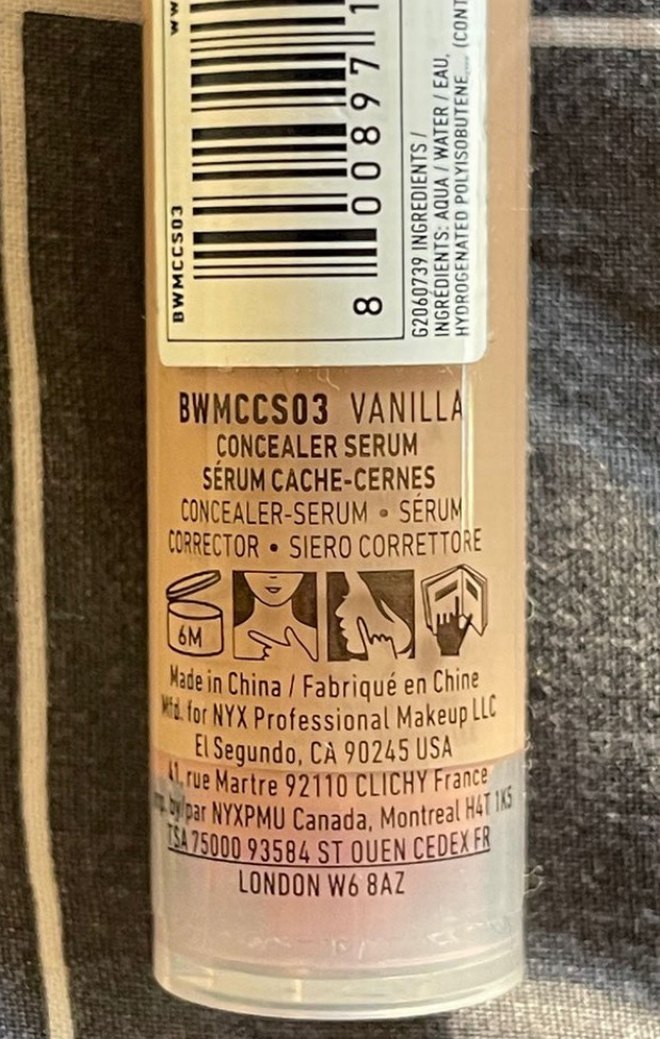 Bej NYX Profesyonel Makyaj Kapatıcı yeni kapalı etiketli - Görsel 3