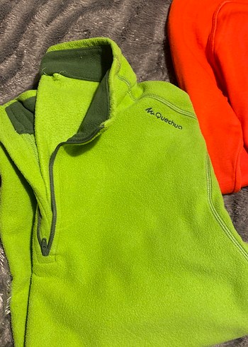 Erkek Renkli Fermuarlı Kısa Polar Sweatshirt - Görsel 6