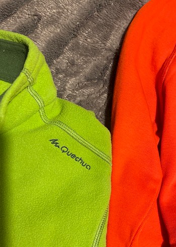 Erkek Renkli Fermuarlı Kısa Polar Sweatshirt - Görsel 7