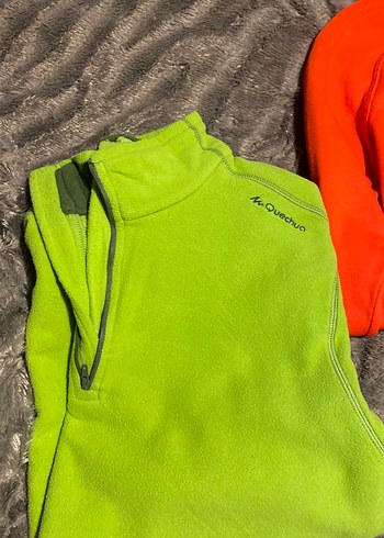 Erkek Renkli Fermuarlı Kısa Polar Sweatshirt - Görsel 5