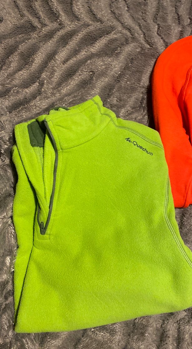 Erkek Renkli Fermuarlı Kısa Polar Sweatshirt - Görsel 5