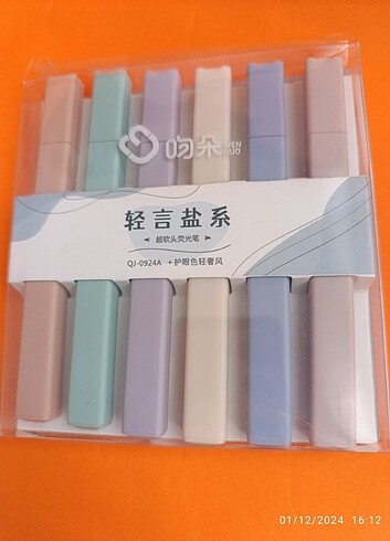 Pinterest popüler ürün pastel renkli keçeli kalem 