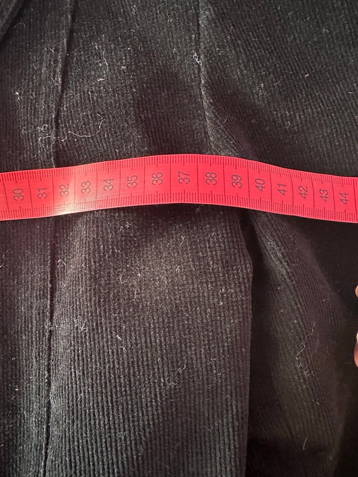 Siyah Süet Kadın Ofis Blazeri - Görsel 3