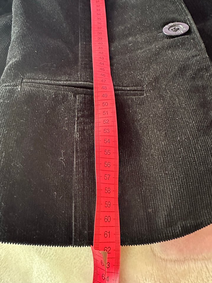 Siyah Süet Kadın Ofis Blazeri - Görsel 4