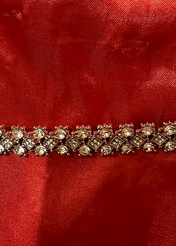 Kadın Işıltılı Taşlı Bileklik - Görsel 3