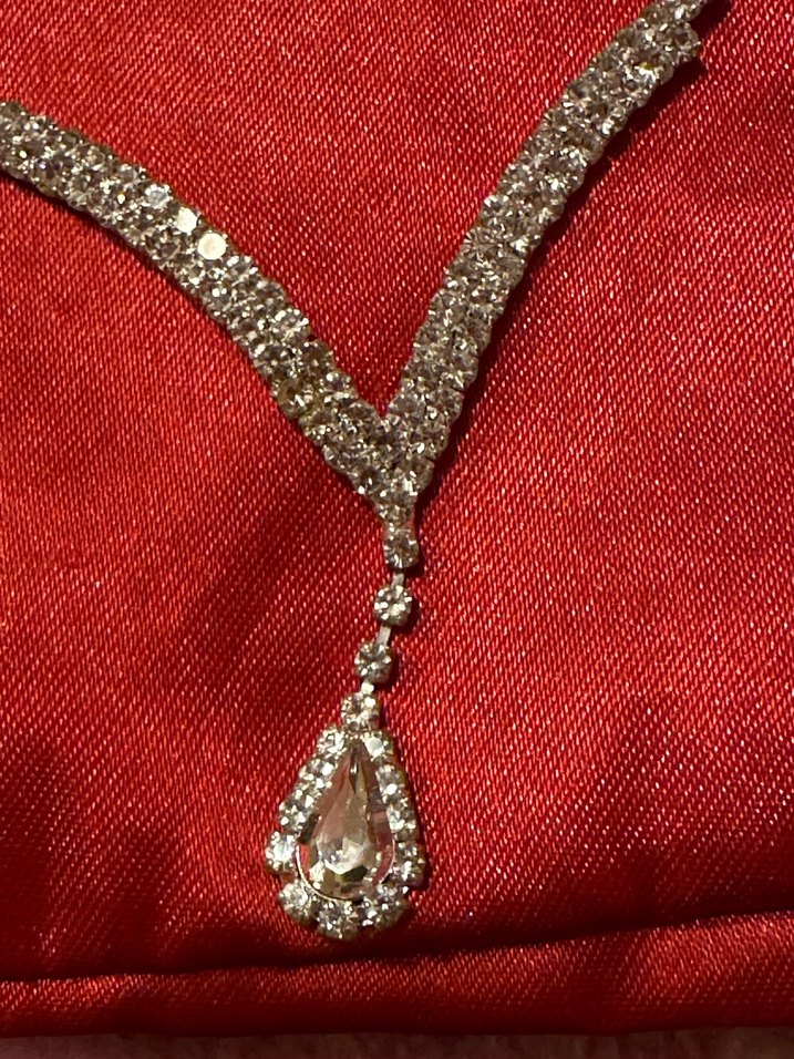 Gold Renkli İşlemeli Kadın Takı Seti - Görsel 3