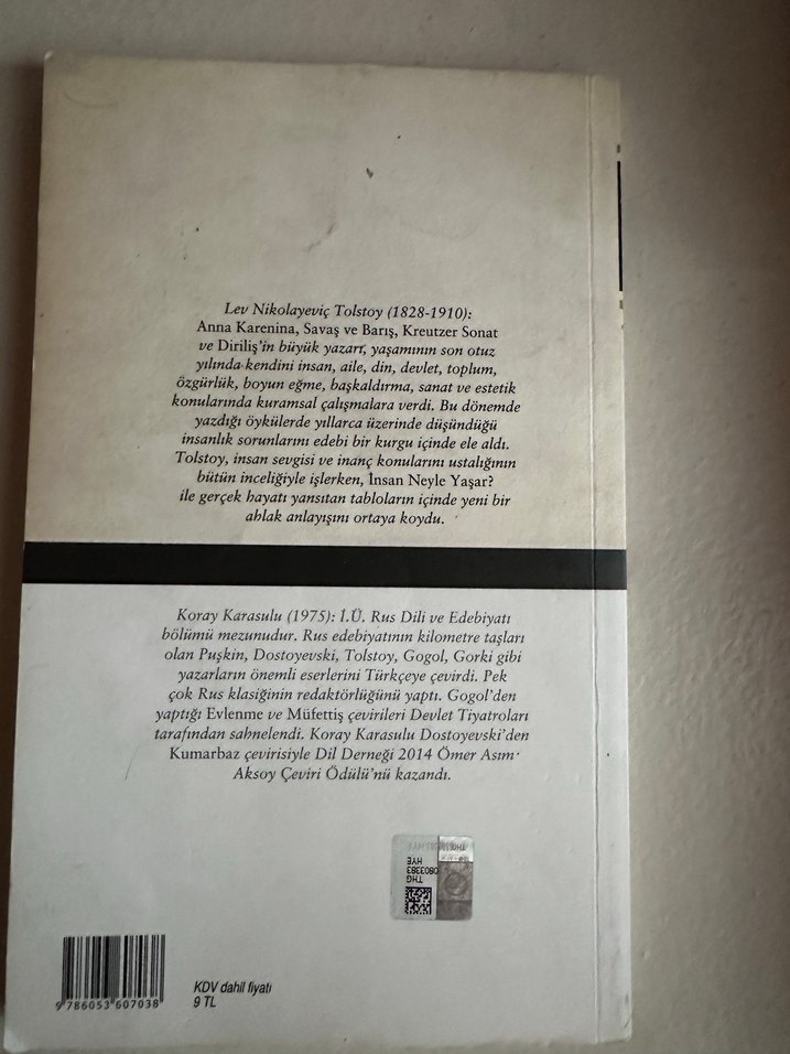 İnsan Neyle Yaşar? - L.N. Tolstoy - Görsel 2