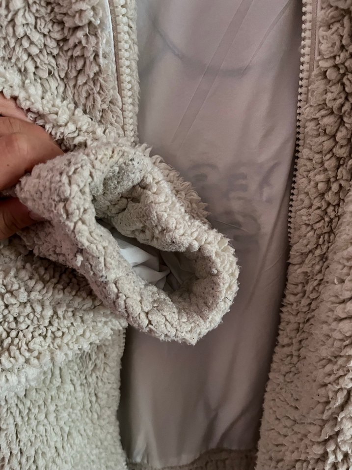 Kadın Peluş Midi Ceket - Görsel 3