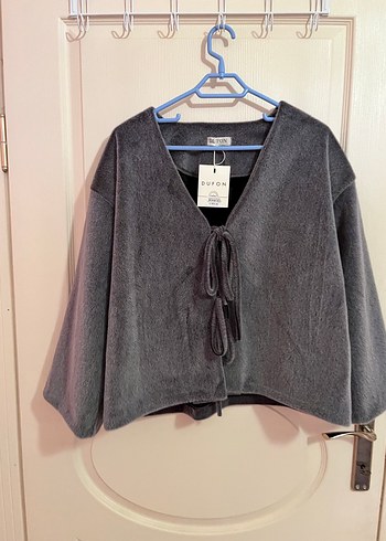 Gri Midi Kadın Ceket - Görsel 2