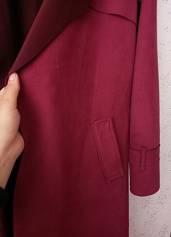 m Beden bordo Renk Trenckot