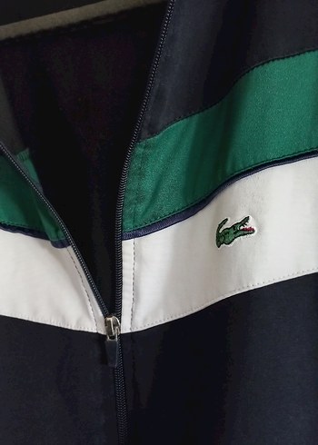 Fermuarlı Yeşil Siyah Erkek Sweatshirt - Görsel 6