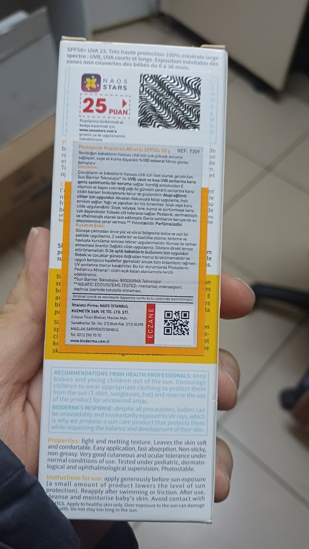 Bioderma Photoderm Pediatrics Mineral SPF 50+ 50g - Görsel 3