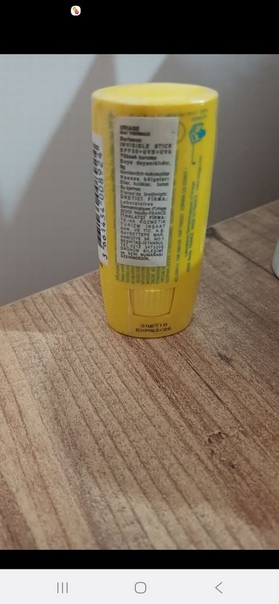 Uriage Bariésun SPF 50+ Görünmez Güneş Koruyucu Stick - Görsel 2