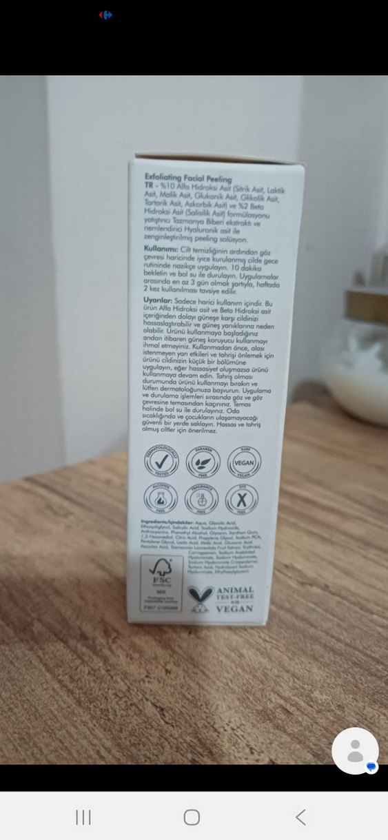 The Purest Solutions AHA10+BHA2 Peeling Serum - Görsel 3