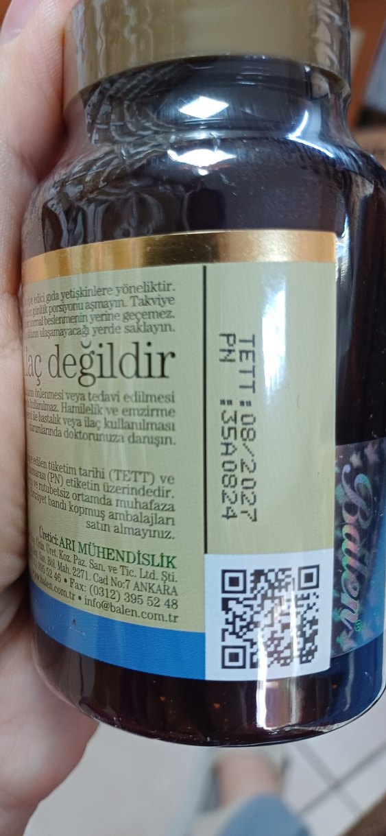 Balen Spirulina Kapsül Takviye 80 Adet - Görsel 2