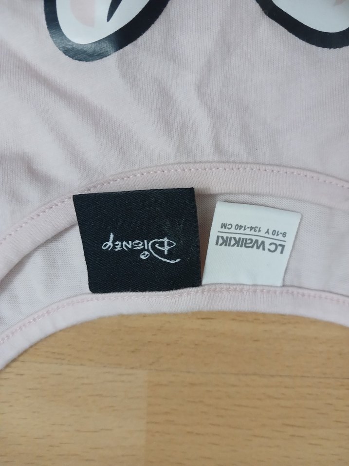 Pembe Minnie Baskılı Kız Çocuk Elbise - Görsel 2