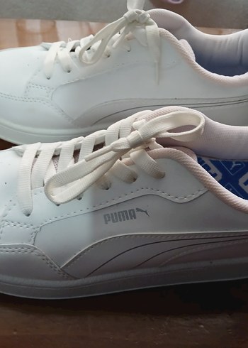 Puma Beyaz Kadın Spor Ayakkabı - Görsel 2