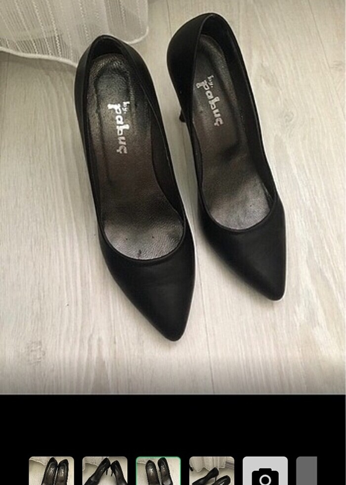 39 numara siyah stiletto - Görsel 3