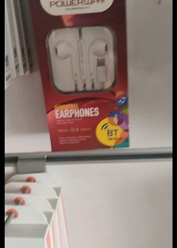 Kablolu Kırmızı Kulaklık - Görsel 2