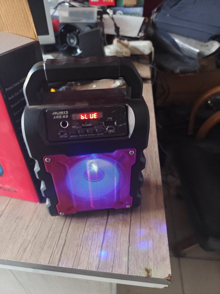 Siyah Taşınabilir Bluetooth Hoparlör - Görsel 2