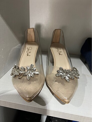 Zara Taşlı topuklu