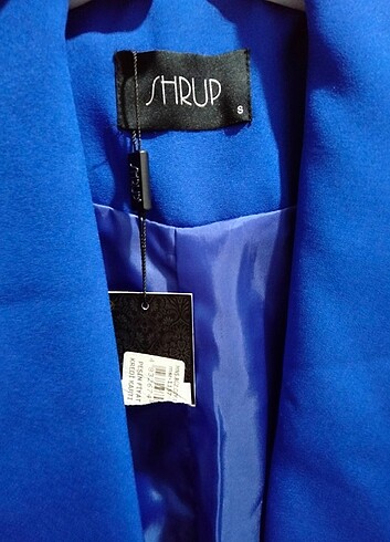s Beden Shrup kadın blazer ceket