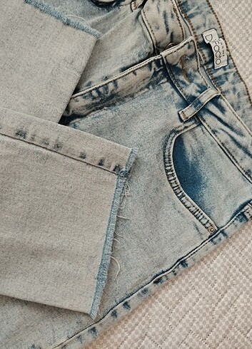 Buz mavisi kot pantalon