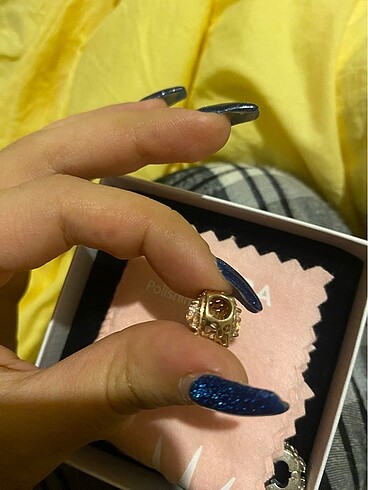 Pandora Pandora rose gold kalp charm
