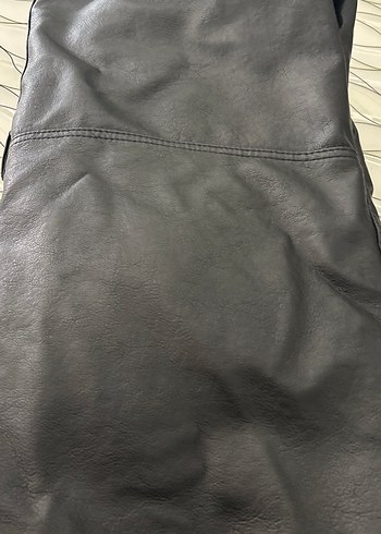 Siyah Deri Erkek  Ceket - Görsel 18