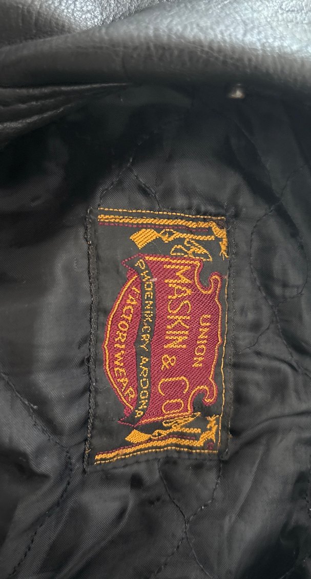 Siyah Deri Erkek  Ceket - Görsel 5