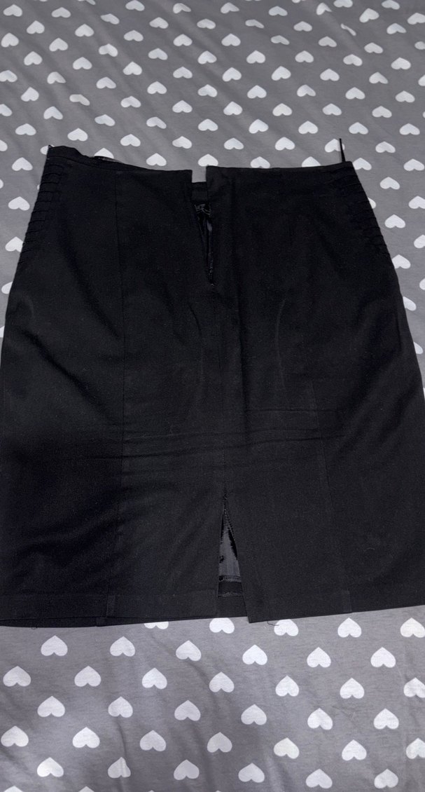 Siyah Basic Mini Etek - Görsel 5