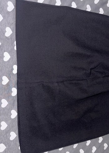 Siyah Mini Fermuarlı Kadın Etek - Görsel 8