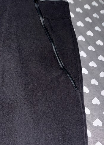 Siyah Mini Fermuarlı Kadın Etek - Görsel 5