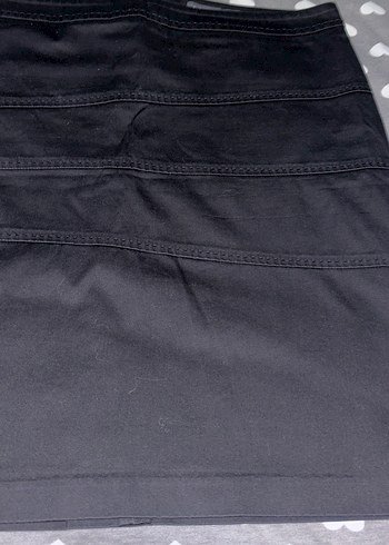 Siyah Mini Dar Kesim Etek - Görsel 3