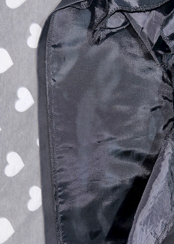 Siyah Mini Dar Kesim Etek - Görsel 10