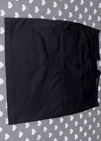 Siyah Mini Dar Kesim Etek - Görsel 2