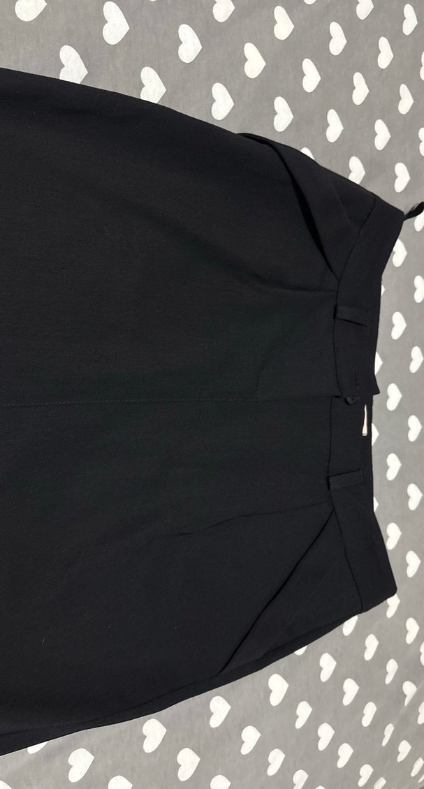 Siyah etek arkası cepli - Görsel 2