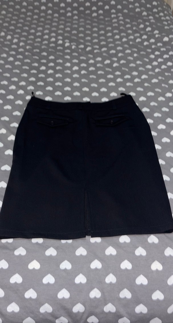 Siyah etek arkası cepli - Görsel 4