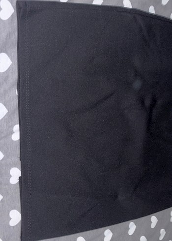 Fermuarlı Siyah Mini Etek - Görsel 7