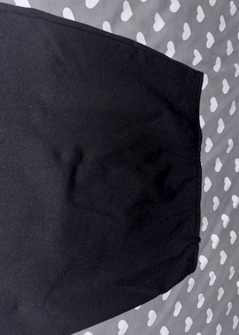 Fermuarlı Siyah Mini Etek - Görsel 6