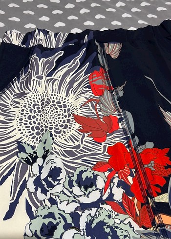 Çiçek Desenli Etek - Görsel 5