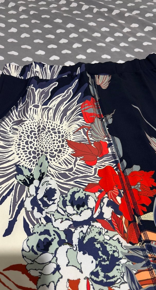 Çiçek Desenli Etek - Görsel 5