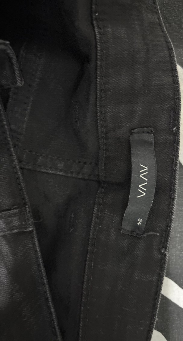 Avva Erkek Siyah/füme Dar Kesim kot Pantolon - Görsel 4