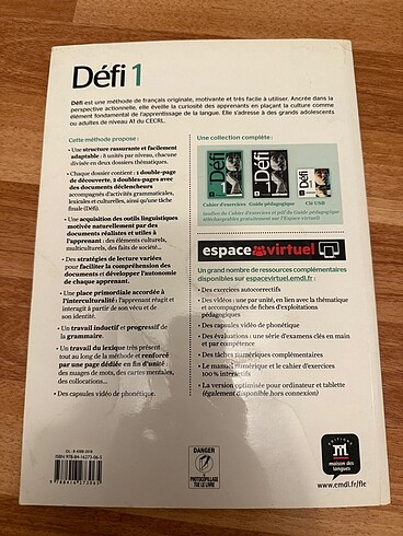  Beden A1 Fransızca hazırlık kitabi