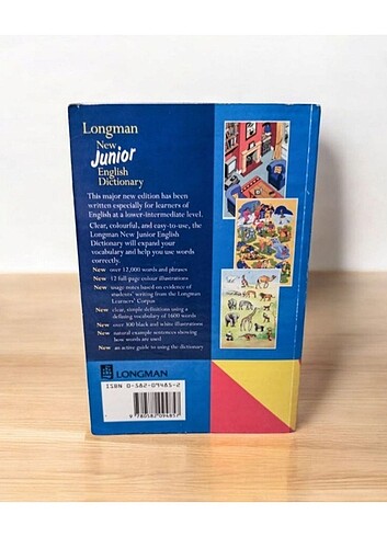 Longman New Junior İngilizce Sözlük - Görsel 2